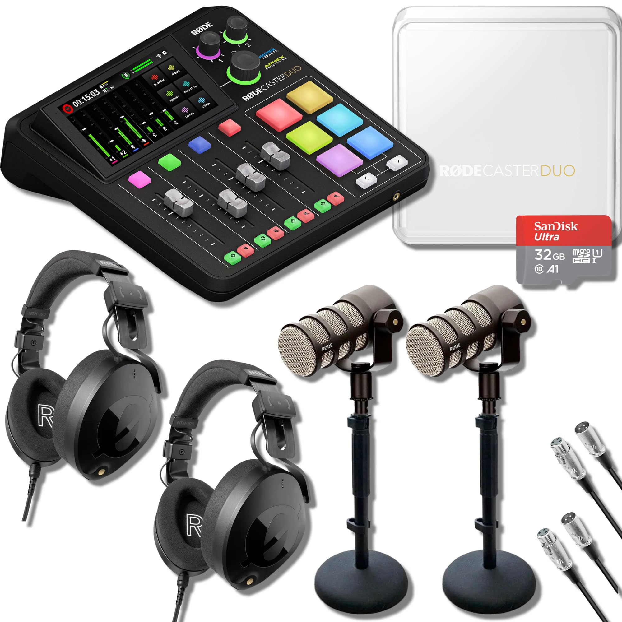 Amazon.com: Rode RODECaster Duo Streaming Mixer (Black) with